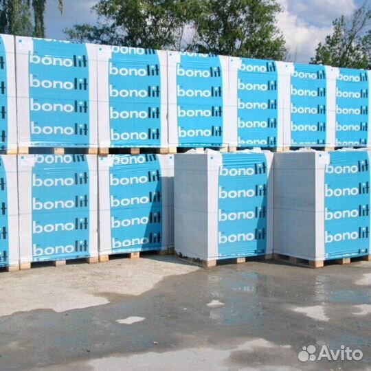 Газобетонные блоки Bonolit