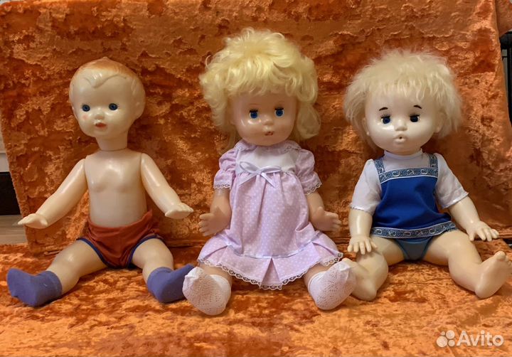 Куклы СССР разные