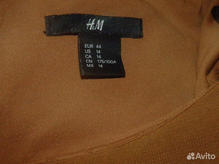 Платье р.48(14) шифон H&M