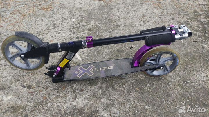 Самокат взрослый до 120 кг бу