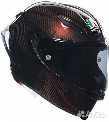 Интегральный мото шлем AGV Pista GP RR Red Carbon