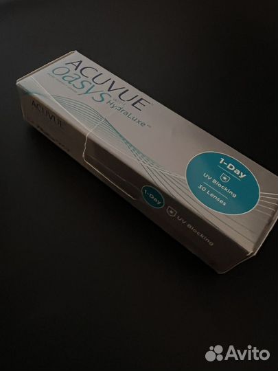 Контактные линзы 1-Day Acuvue Oasys