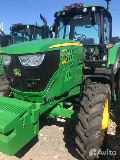 Трактор John Deere 6140M, 2018