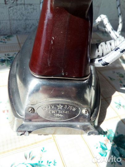 Утюги 1953 и 1954г. РСФСР