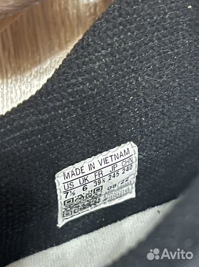 Кожаные кеды Adidas белые