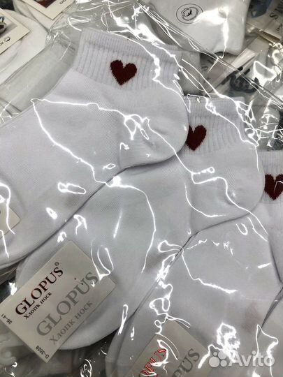 Носки женские короткие