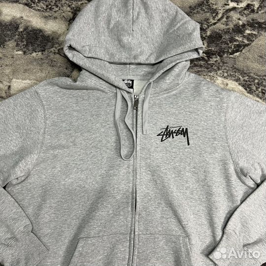 Зип худи Stussy зипка статуя