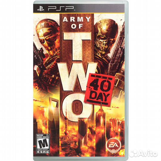 Army of Two: The 40th Day PSP, английская версия