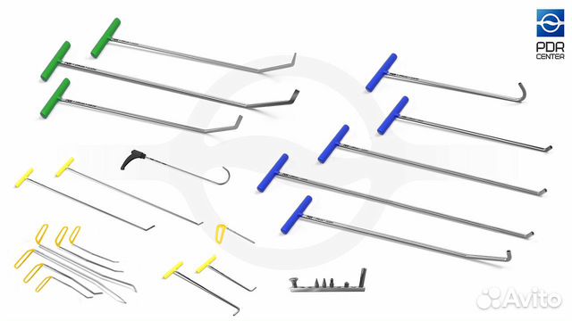 Набор пдр инструмента с насадками, 27 предметов
