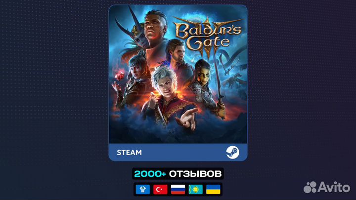 Baldur's Gate 3 (Steam)