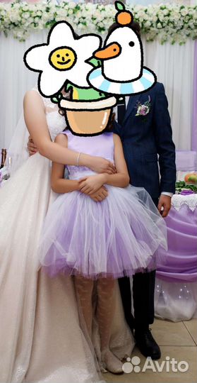 Платье для девочки праздничное