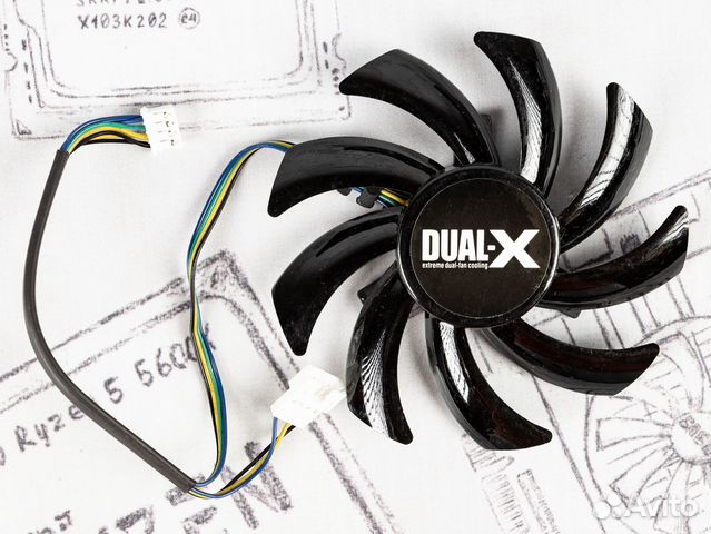 Вентилятор для видеокарты Sapphire R9 85mm