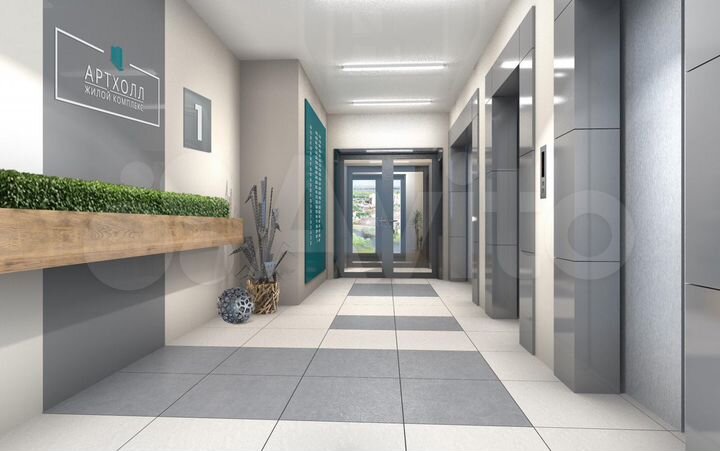 1-к. квартира, 44,9 м², 13/18 эт.