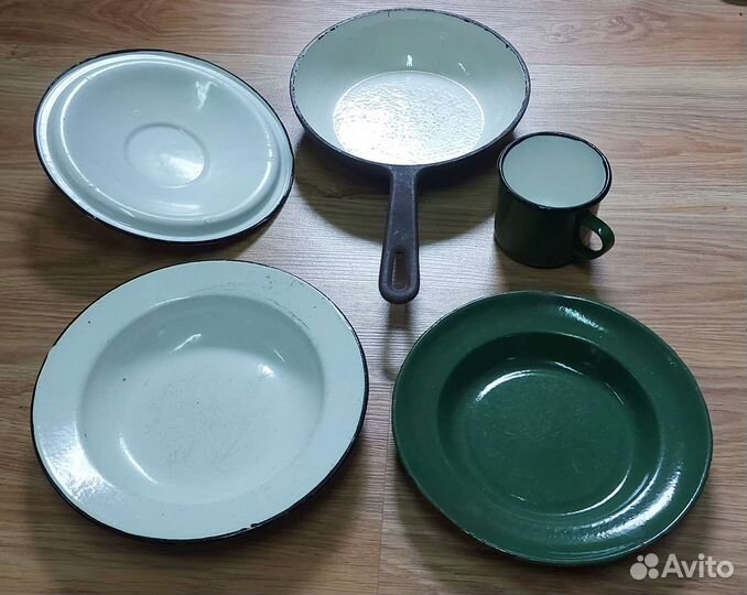 Эмалированная посуда СССР одним лотом