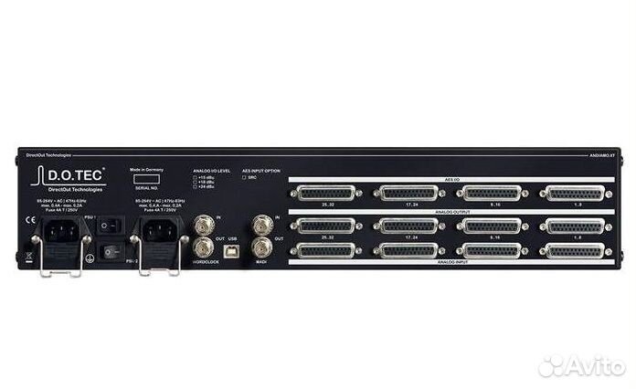 Конвертер DirectOut andiamo.XT BNC +18 dBu