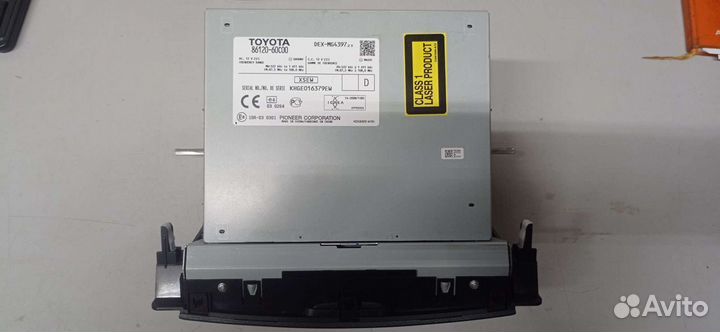 Toyota land cruiser prado 150 штатная магнитола
