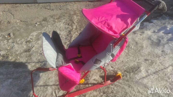 Коляска санки ника