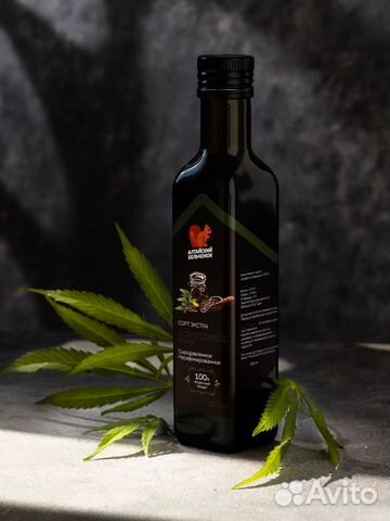 Конопляное масло высшего сорта 2024 г