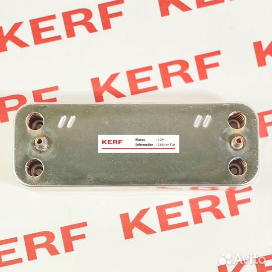 Теплообменник гвс 12 пластин baxi 166 мм, generous