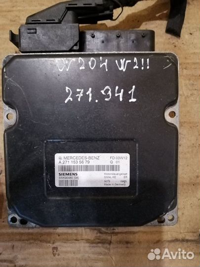 Эбу двигателя Мерседес W204 W211 2711535679