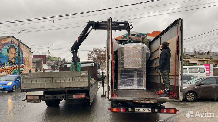 Грузоперевозки, манипулятор, по Крыму. Нал. Б/Н