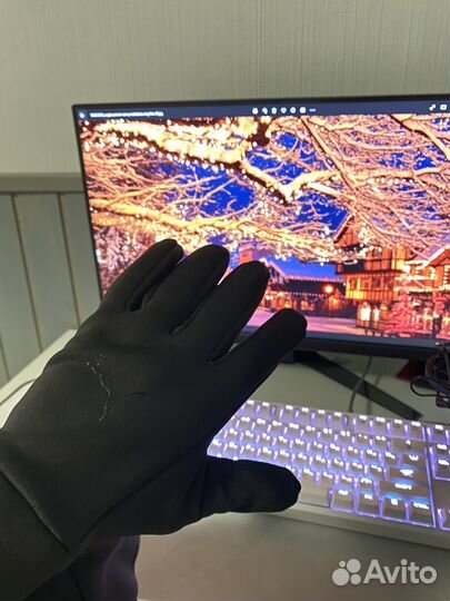 Перчатки puma зимние