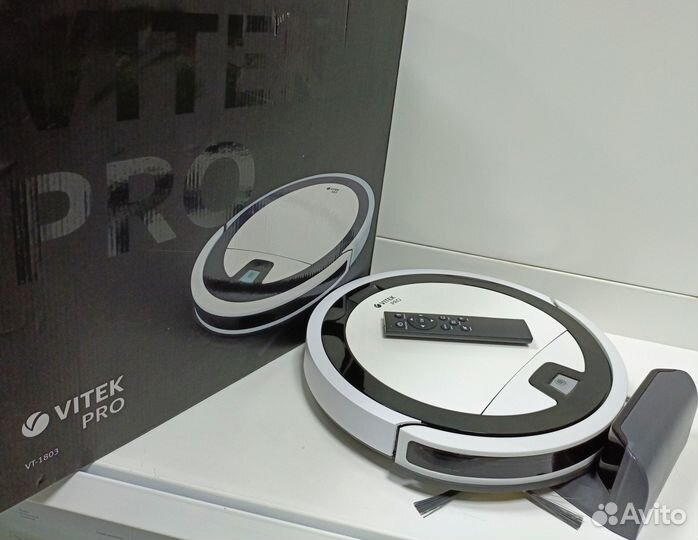 Робот Vitek для идеальной сухой и влажной уборки