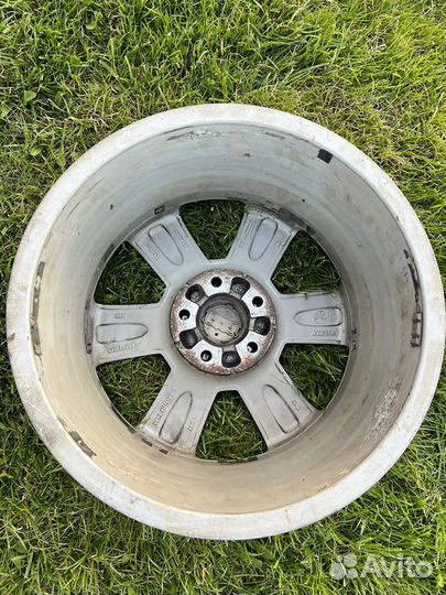 Литые диски r17 на audi бу