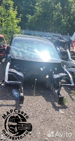 Лонжерон правый / левый audi Q7 4L рест. 2011 г.в