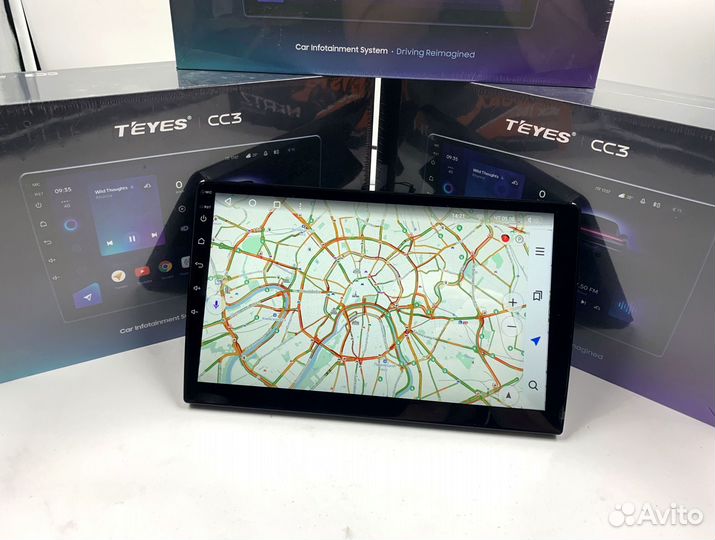 Магнитола Teyes CC3 4/64 для Kia Rio 4