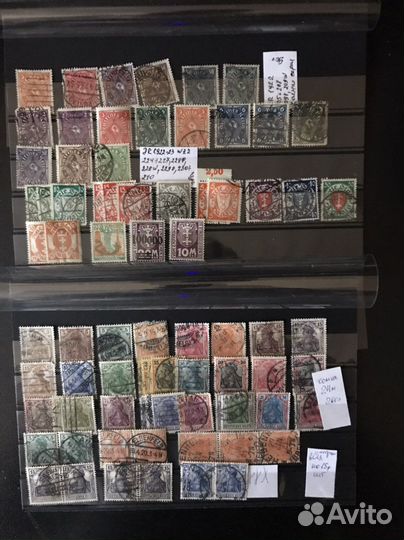 Почтовые марки Германии 1914-1945