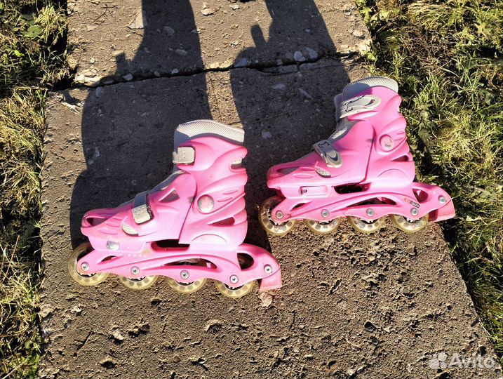 Роликовые коньки детские раздвижные