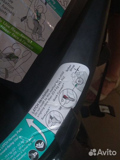 Автомобильное детское кресло Еvеnflо surelаtch