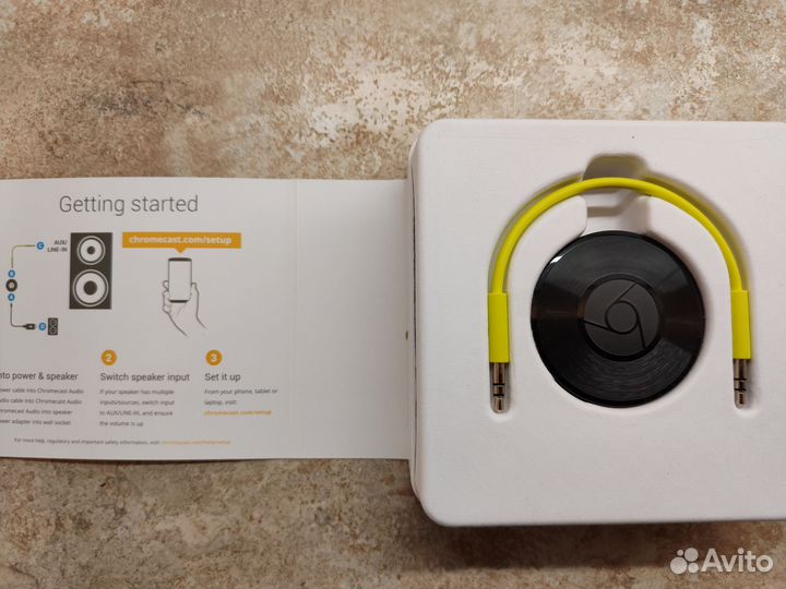 Google Chromecast Audio сетевой аудио стример