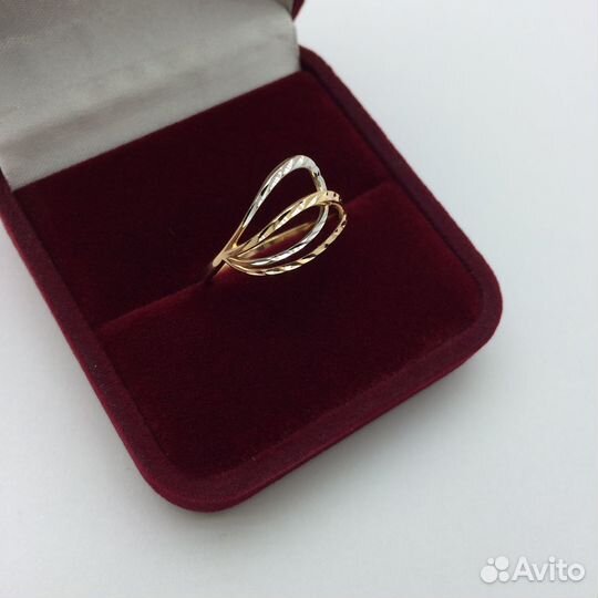 Щ43а, Кольцо золото 585 (id 59381)