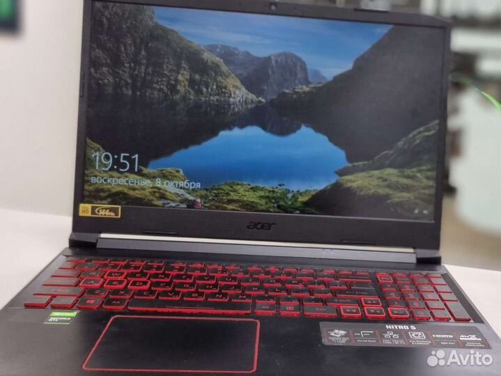 Игровой Acer nitro 5 16/1TB gtx1650ti