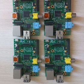 Raspberry Pi B 4шт