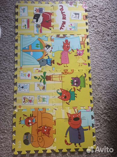 Складной детский коврик