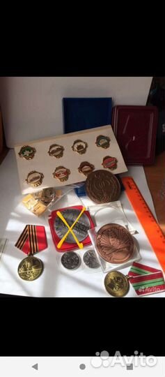 Знаки/медал/монет/часы.Ц/разн