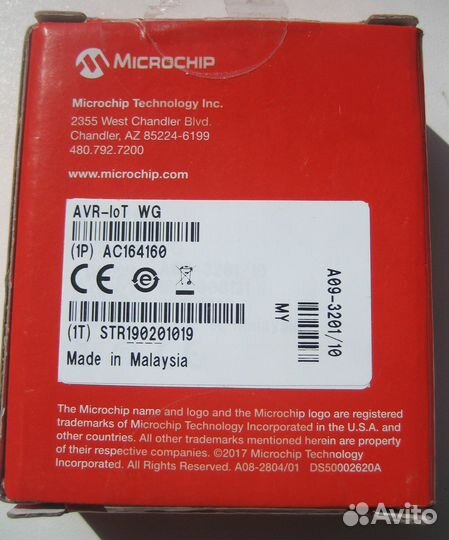 Отладочная плата AVR-IoT WG