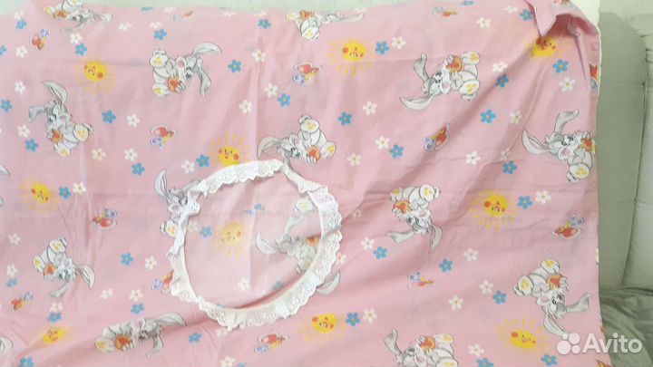 Детское одеяло с пододеяльником новым