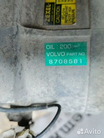Компрессор кондиционера Volvo Xc90 B6294T 2004