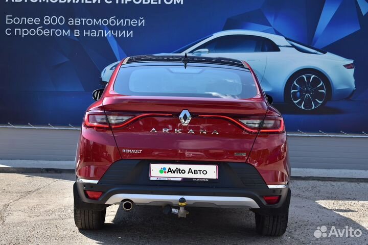 Renault Arkana 1.3 CVT, 2019, 113 000 км