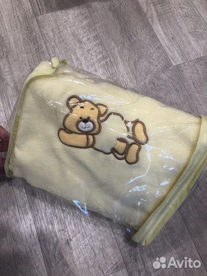 Плед флисовый детский 80х100см