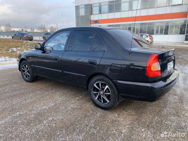 Hyundai Accent 1.5 AT, 2007, 170 000 км