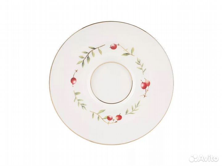 Блюдце Ифз Айседора, Клюква, 16,6см