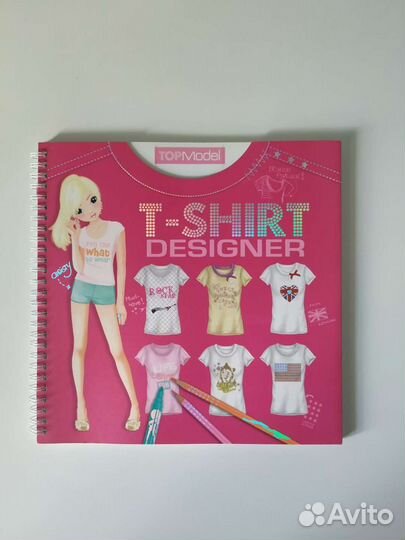 Альбом для творчества Top Model T-shirt Designer