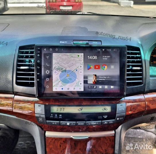 Android магнитола Toyota Premio/ Allion T240