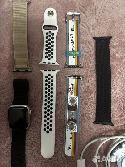 Часы apple watch S7 41 mm nike