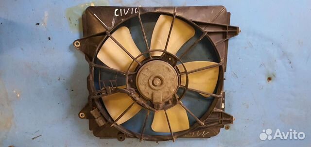 Хонда Цивик 8 4d вентилятор радиатора